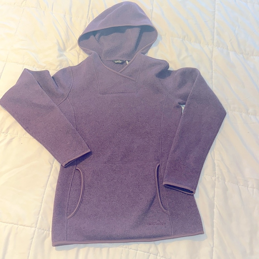 Eddie Bauer pull over fleece sweatshirt
